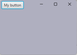 Extended Stage with HeaderBar on Windows 